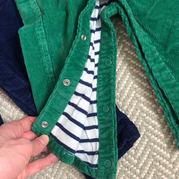 Baby Boden - Pair of Corduroy Overalls - 6-12m - Picture 5 of 7